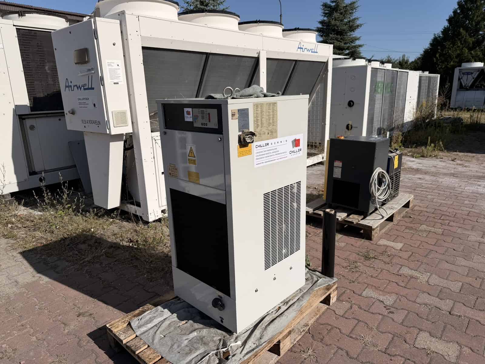 Chiller in der Werkstatt von ChillerSerwis in Wałsnów